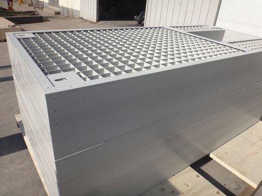Kwadratowe wzmocnione, formowane kratki z włókna szklanego z prętem krzyżowym o wymiarach 6x6 mm